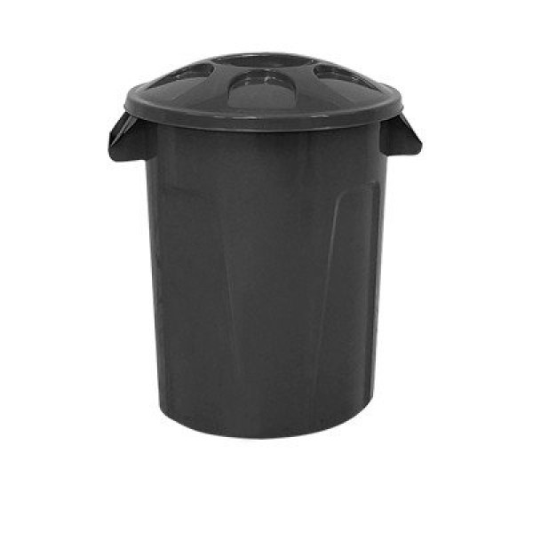 Cesto de lixo com tampa 100 litros