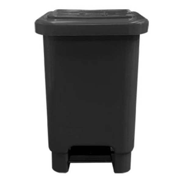 LIXEIRA RETANGULAR COM PEDAL 25 LT 